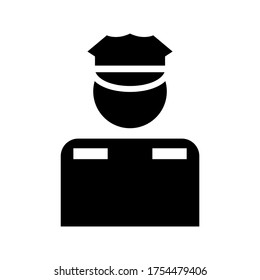 police icon or logo isolated sign symbol vector illustration - high quality black style vector icons
