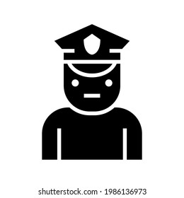 police icon or logo isolated sign symbol vector illustration - high quality black style vector icons
