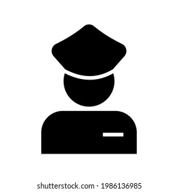 police icon or logo isolated sign symbol vector illustration - high quality black style vector icons
