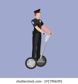 Police Icon vector on the