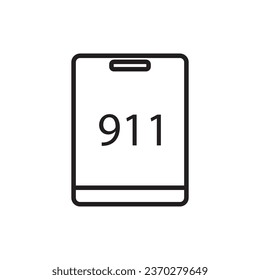 diseño del logotipo de la ilustración de la plantilla del vector de icono policial