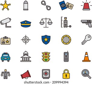 Police icons
