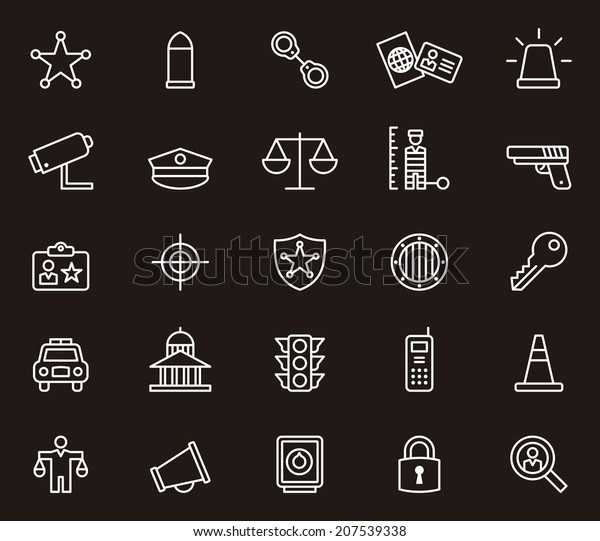 Police\
icons
