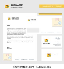 Police id Business Letterhead, Envelope and visiting Card Design vector template