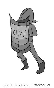 police illustration