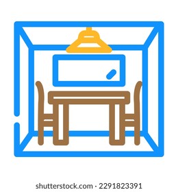police interrogation crime color icon vector. police interrogation crime sign. isolated symbol illustration