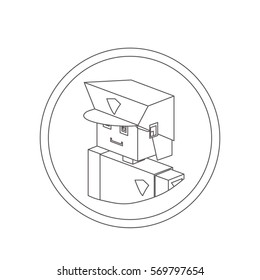 Police isometric avatar