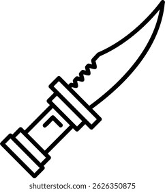 Faca de polícia novo design de ícones de vetor criativo