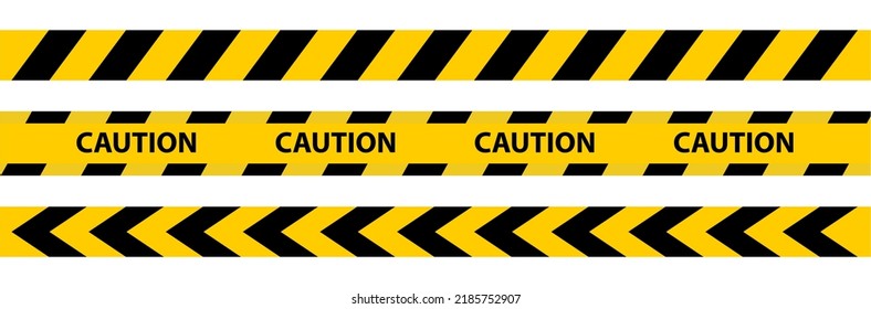 police line, danger line sign template