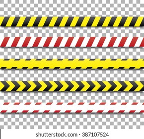 Police Line And Danger Tape. Caution Tape