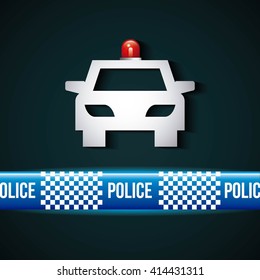 police line design 