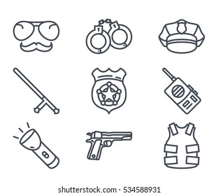 Police Line Icon