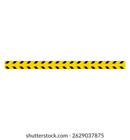 Police line ribbon tape vector design