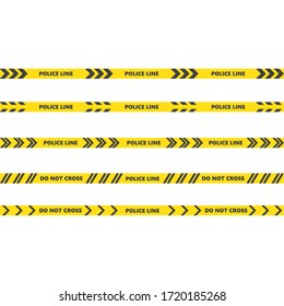 police line vector illustration design template