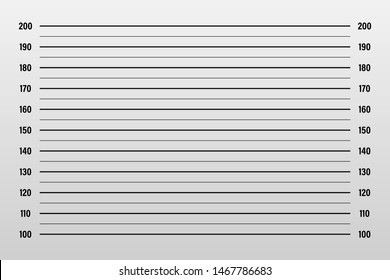 Mugshot Height Chart Images, Stock Photos & Vectors | Shutterstock