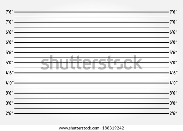 Police Lineup Mugshot Background Stock Vector (Royalty Free) 188319242 ...