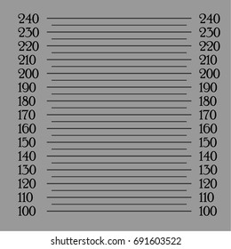 Police lineup or mugshot background vector illustration   