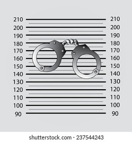 Police lineup or mugshot background,mugshot vector