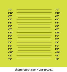 Police lineup or mugshot background,mugshot vector.vector illustration