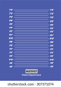 Police lineup or mugshot background,mugshot vector.vector illustration   
