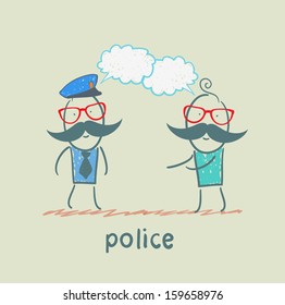 Police listen to people