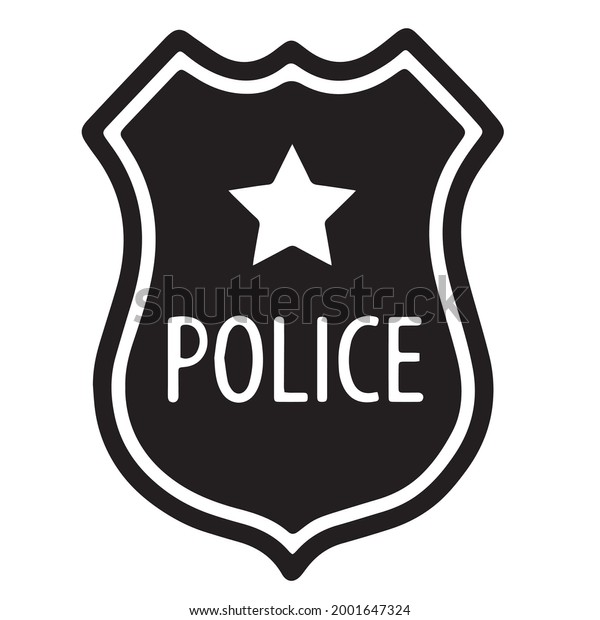 Police Logo Inspirational Positive Quotes Motivational Stock Vector ...