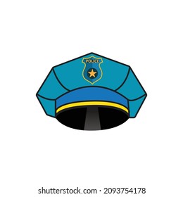 police logo vector icon illustration design