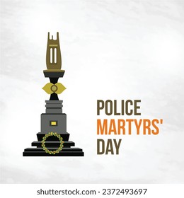 Police Martyrs Day, Commemoration Day. October 21st. India.