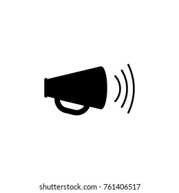 Police megaphone icon. Police element icon. Premium quality graphic design. Signs, outline symbols collection icon for websites, web design, mobile app, info graphics on white background
