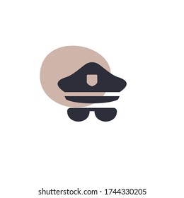 Police - Modern Icon (Pictogram)