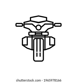 Police motorbike, Vector and Icon Design