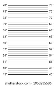 Police mugshot. Mug shot template. Identity parade background