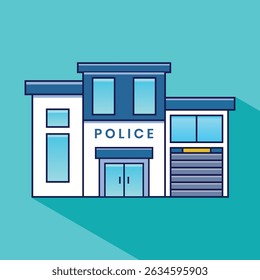 police office vector with best quality