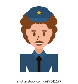Police officer cartoon