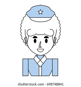 Police officer cartoon