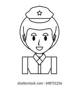 Police officer cartoon