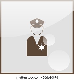 Police Officer Icon.