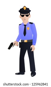 Police officer vector
