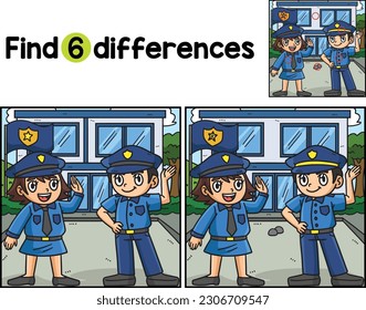 Police Officers Find The Differences