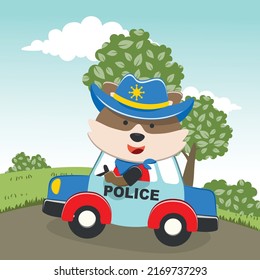 3,560 Cartoon animal police Images, Stock Photos & Vectors | Shutterstock