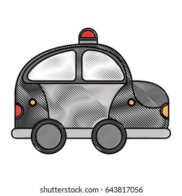 police patrol drawing icon