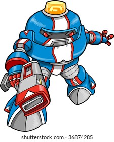 Ilustración del vector de robo de la policía