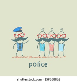 Police said the criminals