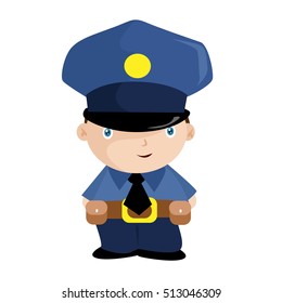 Police Security Vector