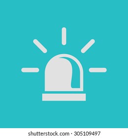 Police signal icon.