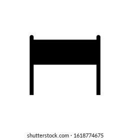police signpost icon vector eps 10