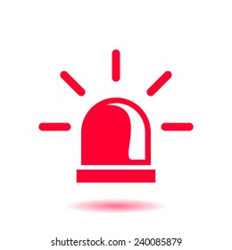 Police single icon.