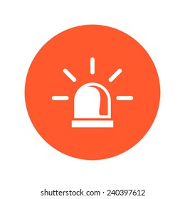 Police single icon.
