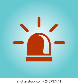 Police single icon.