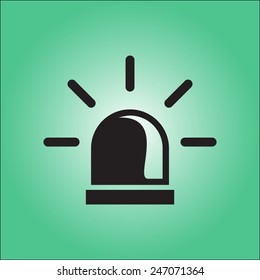 Police single icon.
